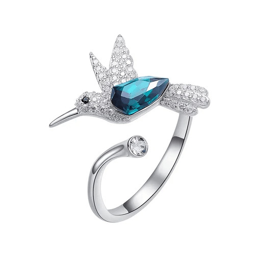 Fashion women rhinestone blue - women,